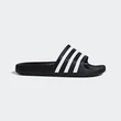 ADIDAS ADILETTE AQUA FÉRFI PAPUCS - fekete