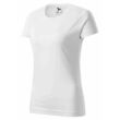 Klasszikus környakas női póló fehér, FELNŐTT méretben /XS - 3XL-IG/