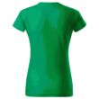 Klasszikus környakas női póló zöld, FELNŐTT méretben /XS - 2XL-IG/