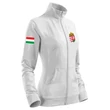 Magyar szabadidőruha felső, női, pamut - felnőtt méret, fehér