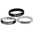 Juventus szilikon karkötő 3db