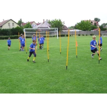 Szlalomrúd fémtüskével,  flexibilis,    1,6 m-es   /10 db/ Szlalomrúd fémtüskével,  flexibilis,    1,6 m-es   /10 db/
