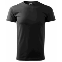 Környakas póló fekete, FELNŐTT /XS - 5XL-ig/ Környakas póló fekete, FELNŐTT /XS - 5XL-ig/