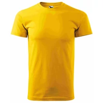 Környakas póló napsárga, FELNŐTT /XS - 5XL-ig/ Környakas póló napsárga, FELNŐTT /XS - 5XL-ig/