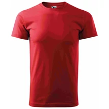Környakas póló piros, FELNŐTT /XS - 5XL-ig/ Környakas póló piros, FELNŐTT /XS - 5XL-ig/