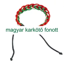 Magyar karkötő, fonott Magyar karkötő, fonott