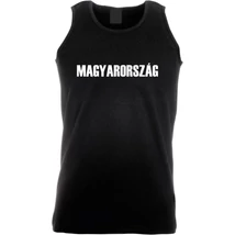 Magyarország feliratos fekete trikó Magyarország feliratos fekete trikó