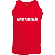 Magyarország feliratos piros trikó Magyarország feliratos piros trikó
