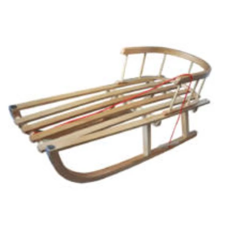 Szánkó háttámlával - 86 cm-es