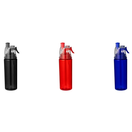 Sport ivó kulacs, spriccelővel - 600 ml - 3 szín