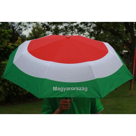 Magyar nemzeti színű esernyő