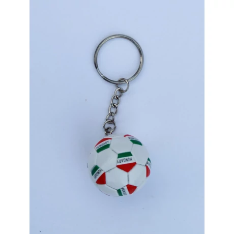 Kulcstartó focilabdás, magyar