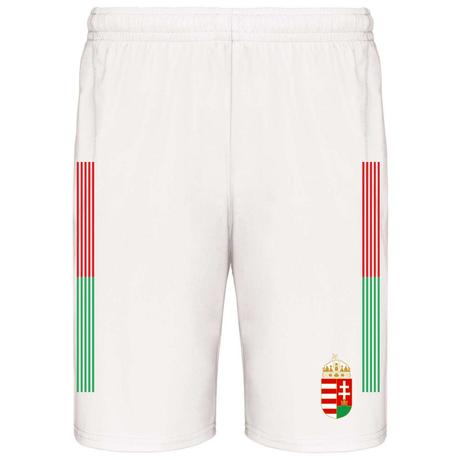 Magyar válogatott szurkolói sportnadrág (2023), fehér, felnőtt méret S-3XL