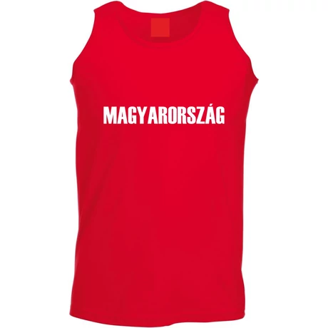 Magyarország feliratos piros trikó